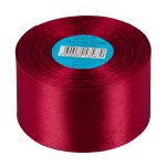 Лента атласная 1-сторонняя 50.0 мм / 33±2 метра, 048 бордовый, Gamma