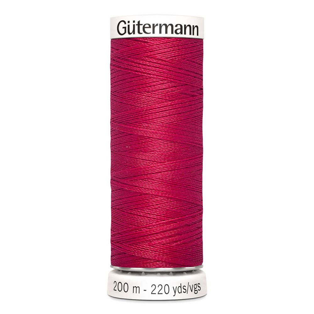 Нитки универсальные Gutermann Sew-all, 200м, 909 малиновый