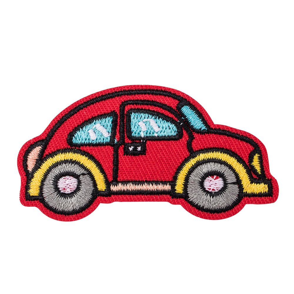 Термоаппликация Красная машина, 3,4х6,5см Hobby&amp;Pro, QYE-218