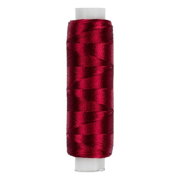 Нитки вышивальные Gamma V150/2, 10х200 ярдов, 3074 бордовый