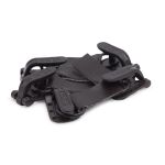 Крючок шубный PQ 45 мм, т.коричневый, PQ5204, 5 шт