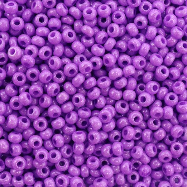 Бисер Preciosa непрозрачный с покрытием, круг.отв., 100 г (5х20 г), (16128)331-19001/10/0