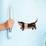 Алмазная (кристальная) мозаика Фрея ALVM-080, магнит Такса, 12х8.5 см