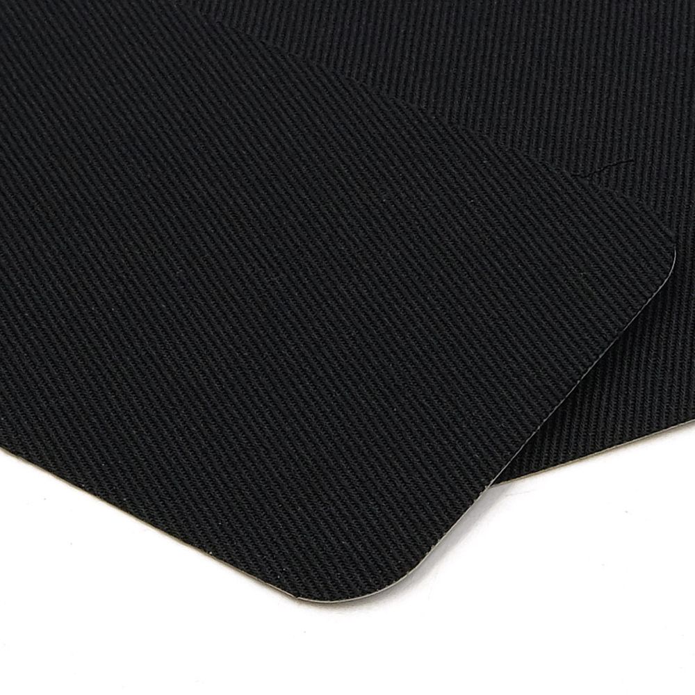 Термозаплатка, ткань, 52x78мм (черный (black)), AZ03, 10 шт