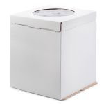 Кондитерская коробка для торта с 1 окном 32х32х35 см, S-Chief BFC-007