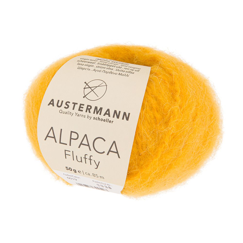Пряжа Austermann (Аустерманн) Alpaca Fluffy / уп.10 мот. по 50 г, 85 м, 12014