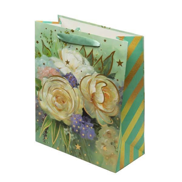 Пакет подарочный 210 г/м², 26х32х12 см, 12 шт, 02, Stilerra ABYM