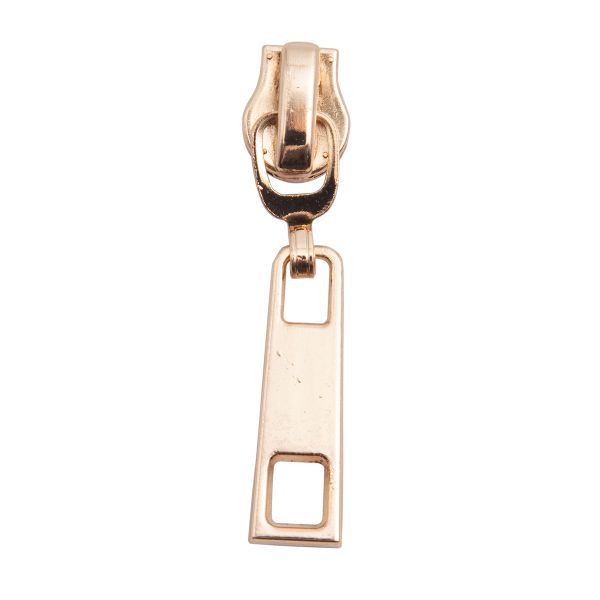 Слайдер (замок) для молнии спираль Т5 (5 мм), автомат, золото, 2AR046, 20 шт