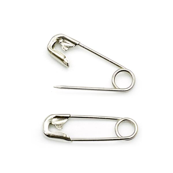 Булавки английские 19мм, сталь, 144 шт, Pony