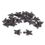 Крючки пришивные декоративные 35х20 мм, pewter, 10 шт