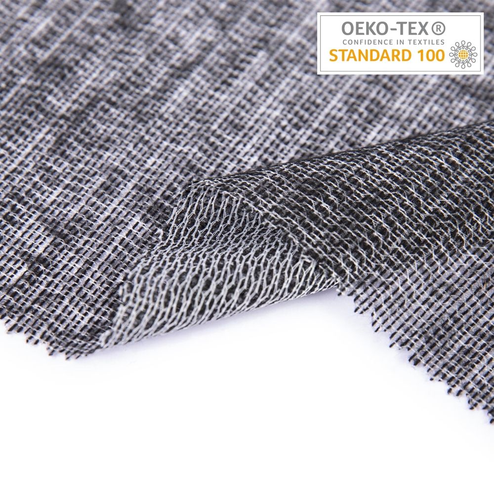 Дублерин клеевой точечный 68 г/м², 150 см / рул. 50 метров, черный, G-20tt Gamma