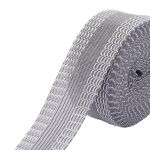 Кромка брючная клеевая тканая 25 мм / 5 метров, серый, 7210-9038