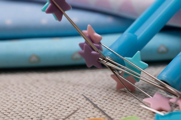 Игольница магнитная 7 см, №7 см, голубой, Gamma MHG-02