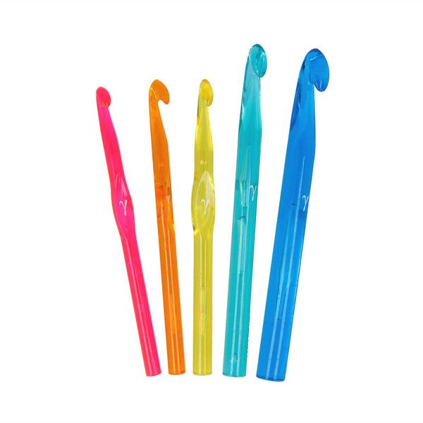 Набор крючков пластик ⌀8.0 -15 мм, 15 -17 см, 5 шт, в чехле 8; 9; 10; 12; 15 мм, Gamma SV-02