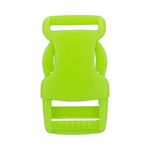 Фастекс (пряжка трезубец) пластик 19 мм, 10 шт, 535 салатовый, Gamma SB04