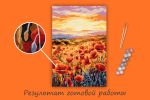 Картина по номерам Фрея PNB/PS-309, Маковое поле на закате, 30х20 см