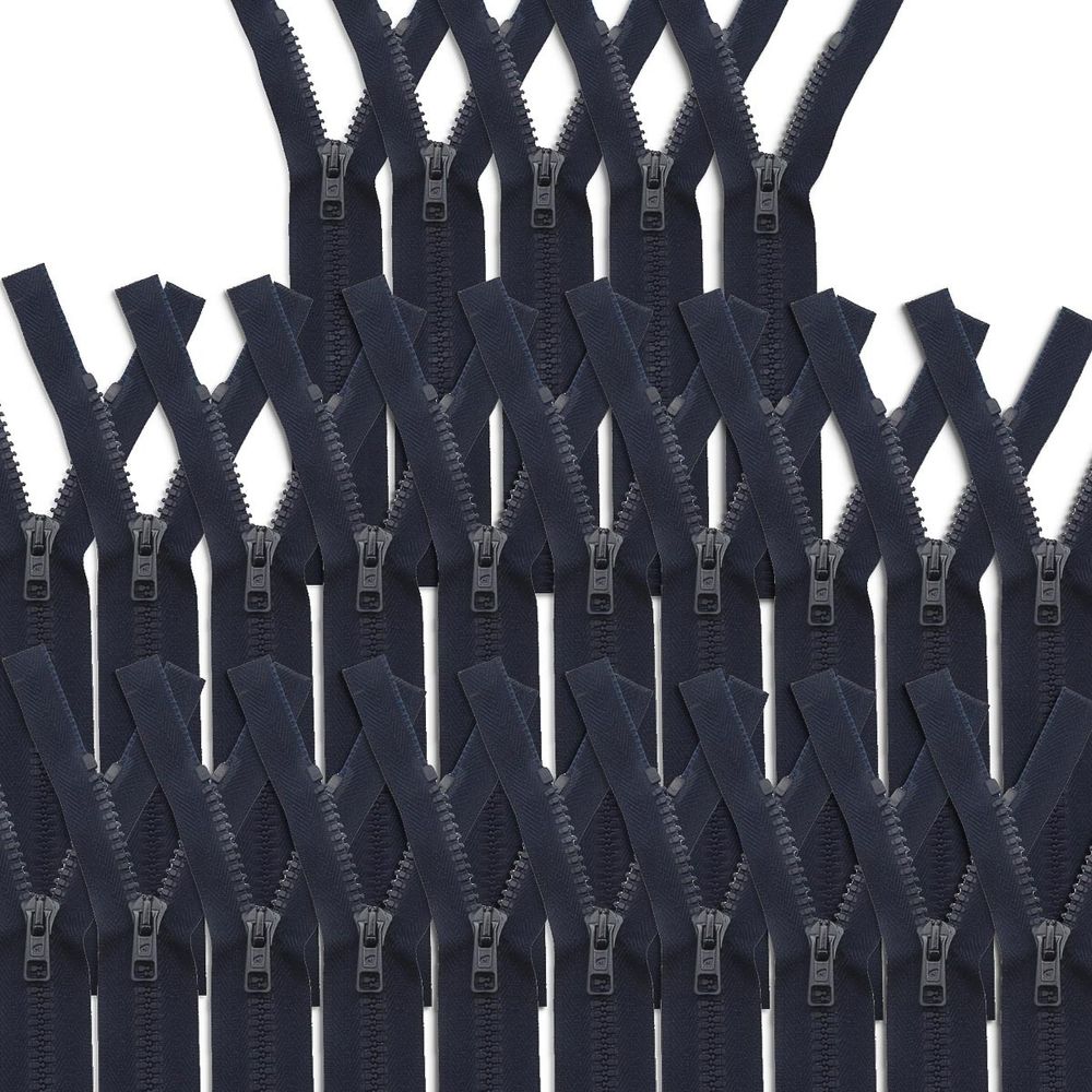 Молния трактор Arta Т6 (6 мм) 1 зам., разъем., 60 см, ОПТ. УП. 25 ШТ., 044 т.синий