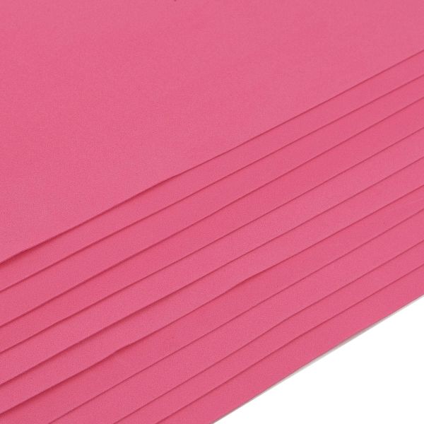 Фоамиран EVA-1010, 10 шт, 20х30 см, 1 мм., Astra&Craft (ZK-004 св.красный)