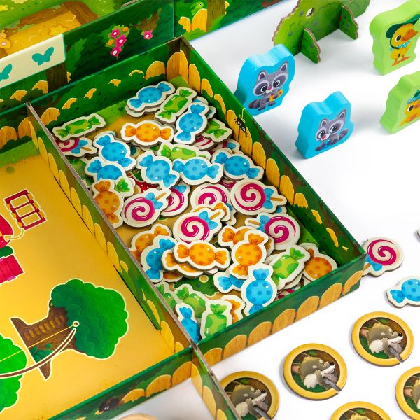 Игра настольная Волчок! Прячь бочок!, Эврикус PG-17376