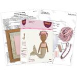 Набор для шитья игрушки Русалочка Айна 24 см, Miadolla D-0410