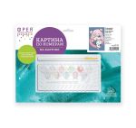 Картина по номерам Фрея, на картоне Анимешка с котиком, 20х30 см