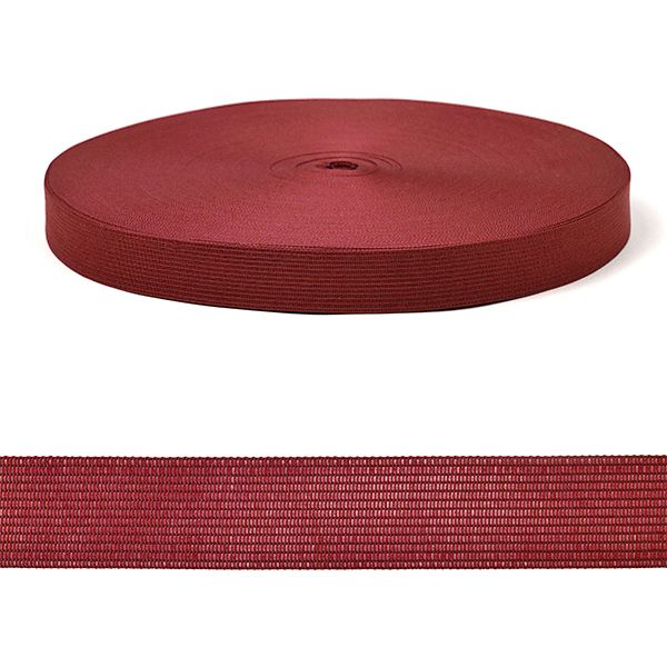 Тесьма (лента) окантовочная 22 мм / 100 метров, вязаная, 4С-516/22с24, цв.115.Т т.красный