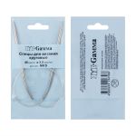 Спицы круговые металл ⌀3,5 мм, 40 см, с металлической леской, Gamma MKS