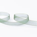 Лента капроновая (органза) 15.0 мм / 22.8±1 метра, 078 болотный, Blitz OR-15