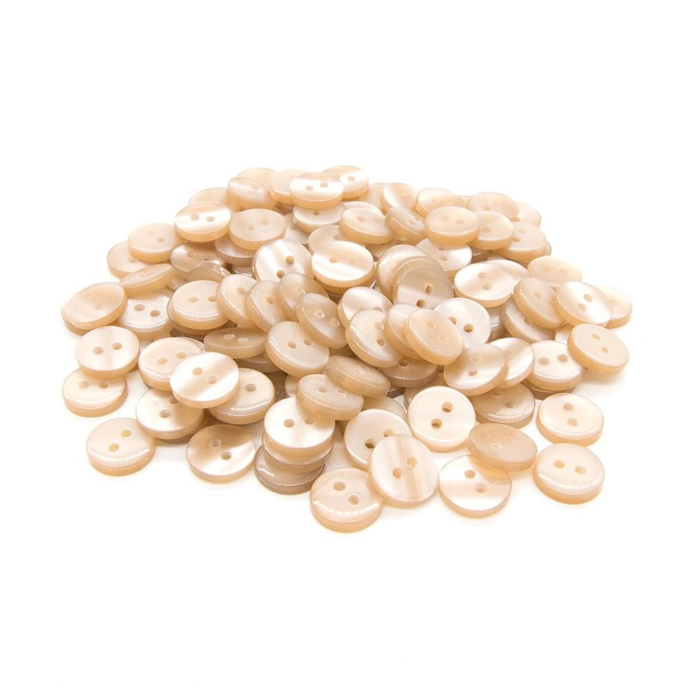 Пуговицы 2 прокола 18L (col.103 персиковый), CX-K-25, 144 шт