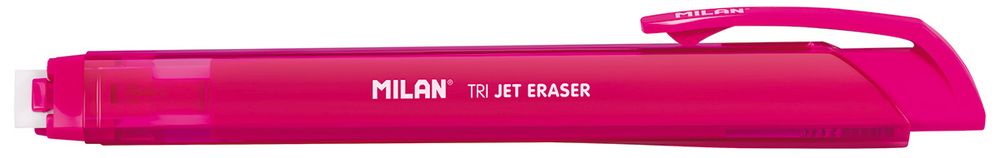 Ластик-карандаш выдвижной Acid Tri Jet 3 цв. 21 шт, 3026521, Milan