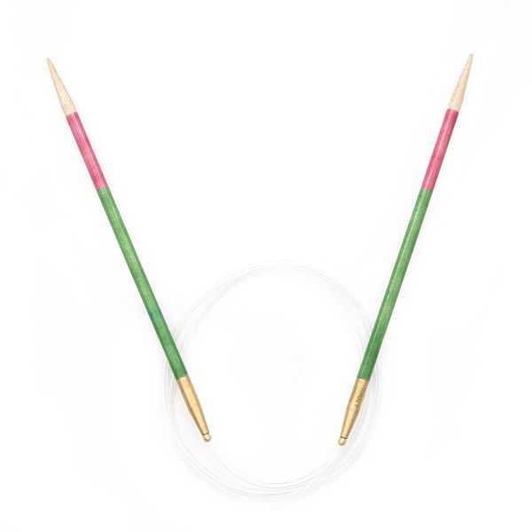 Спицы круговые Pony Flair ⌀4,5 мм, 80 см, клен