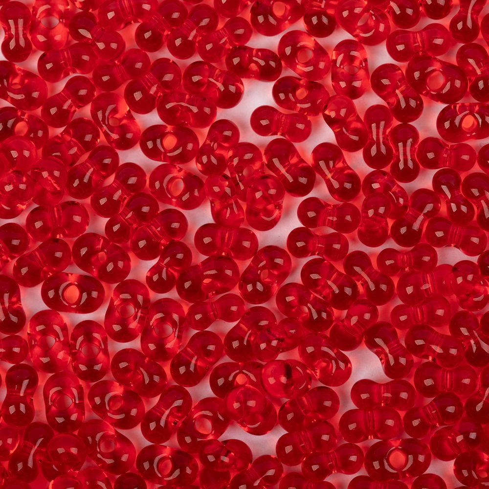 Бисер Preciosa Farfalle 2х4 мм, 50 г, 90070 красный, 321-90001 Бисер Preciosa Farfalle 2х4 мм, 50 г, 90070 красный, 321-90001