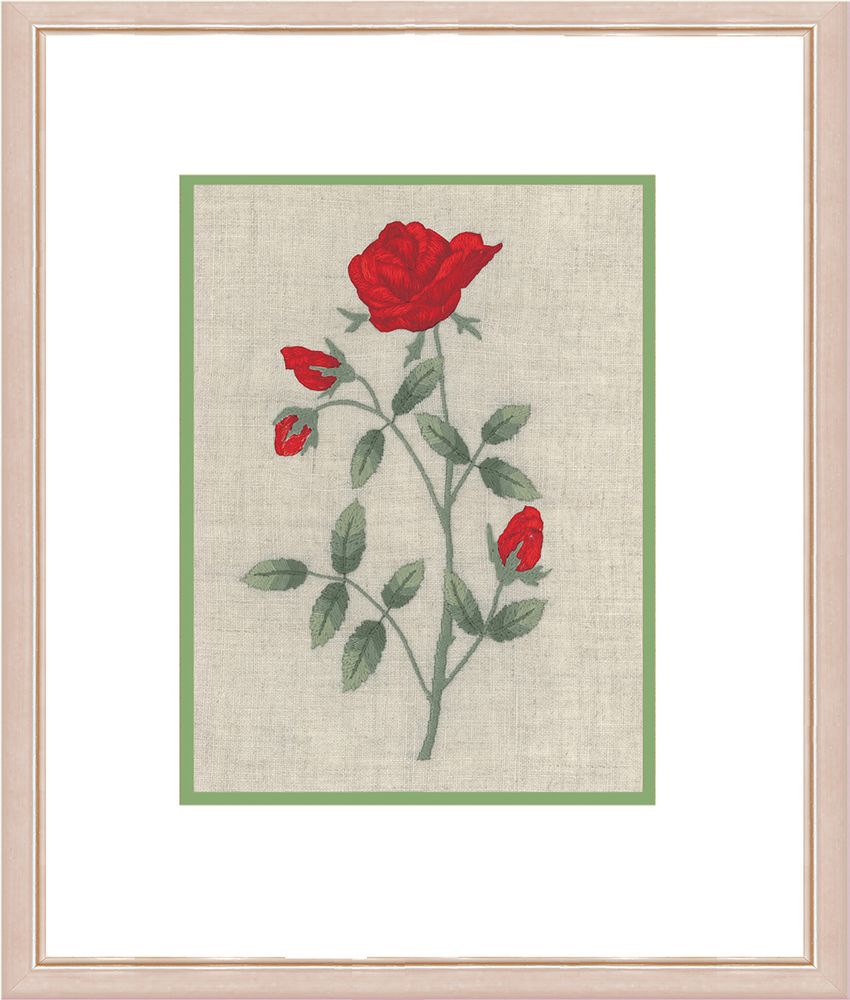 Le Bonheur des Dames, Coquelicot (Розы), 8.5х14,5 см /TOS/