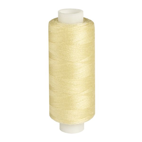 Нитки швейные бытовые Bestex 40/2, 365 м (400 ярд) / 10 кат., 008 кремово-желтый