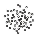 Бусины дерево черный, 4 мм, 155 шт, Glorex /TOS/