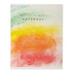 Тетрадь Watercolor A5 96 л. на скобе 60 г/м², 6 шт, клетка, SVT 960421 05 разноцветный, Светоч