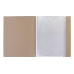 Папка с вкладышами 20 л. A4 600 мкм 20 мм, эффект 3D, 6 шт, бежевый new EC211500127, Expert Complete EC211500127