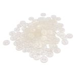 Пуговицы 2 прокола 20L, 13 мм, (clear (прозрачный)), CB-K-15, 144 шт