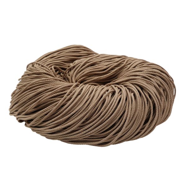 Шнур плетеный ⌀4.0 мм / 200 метров, 014 бежевый