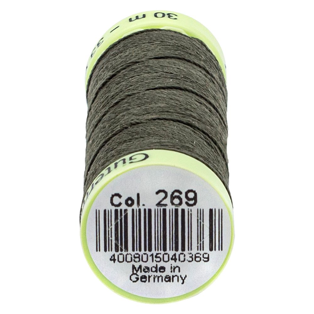 Нитки отделочные Gutermann Top Stitch, 30м, 269 лишайник, 5 катушек