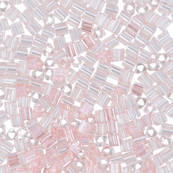 Бисер Toho 11/0 Triangle 3 (2.2 мм), 25 г (5х5 г), 0290 розовый