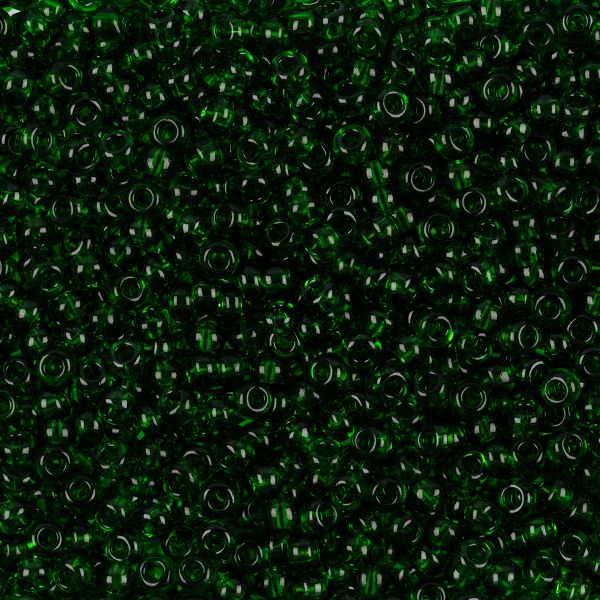 Бисер Preciosa Drops 8/0 (2.9 мм), 50 г, 50120 т.зеленый, 311-11001