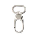 Карабин металл 20.0 мм (50х25 мм), 10 шт, 04 никель, Gamma GH 117/20/10