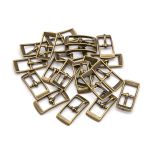 Пряжка ременная металл 10 мм (внешн. 12х26 мм), латунь, 20 шт, BIG