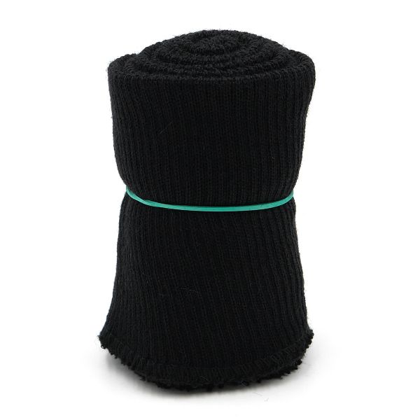 Подвяз (довяз) трикотажный 10.0х40.5 см, 1 шт, тонкий, 004 черный