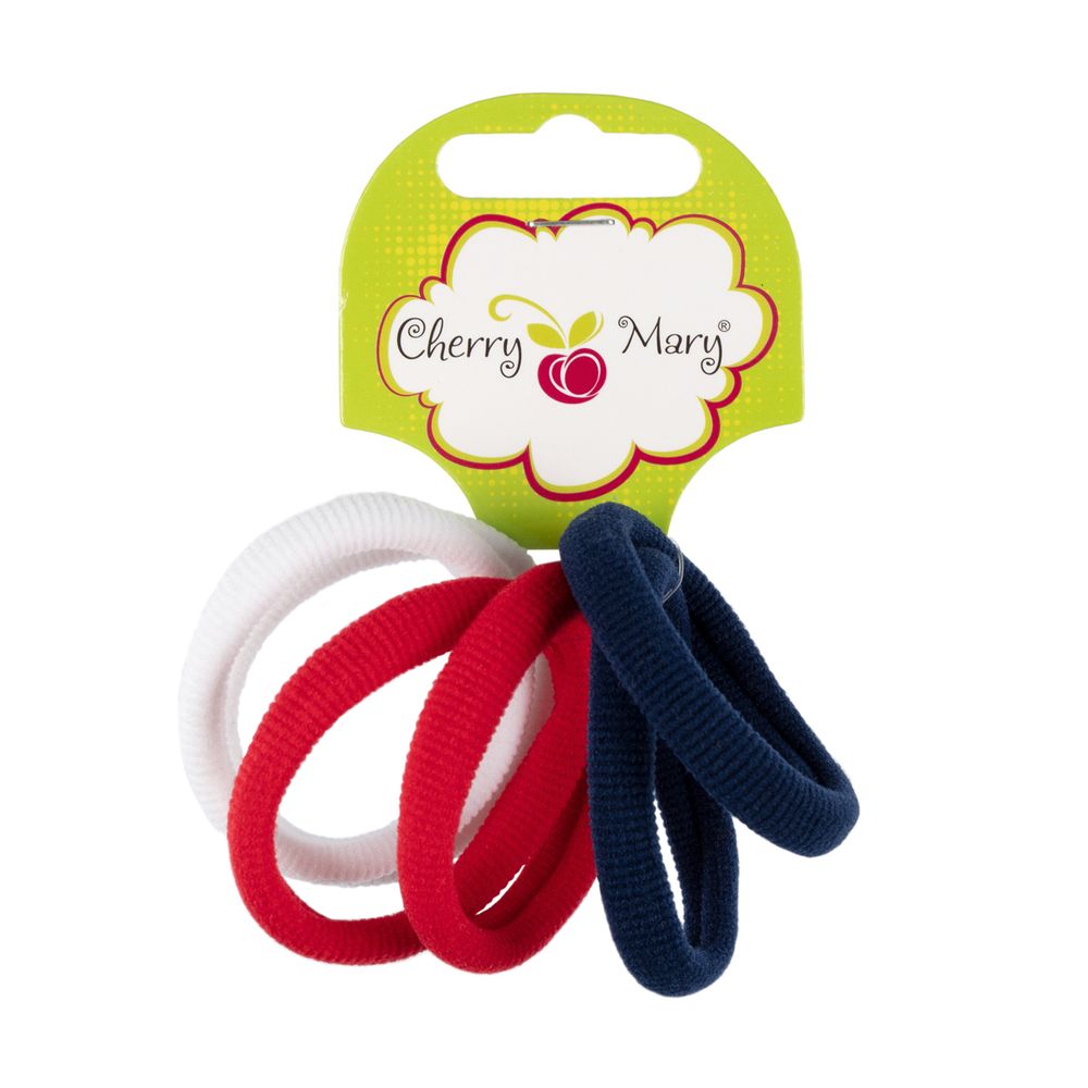 Набор резинок для волос 30 шт, №01 ассорти, Cherry Mary R6210 Набор резинок для волос 30 шт, №01 ассорти, Cherry Mary R6210