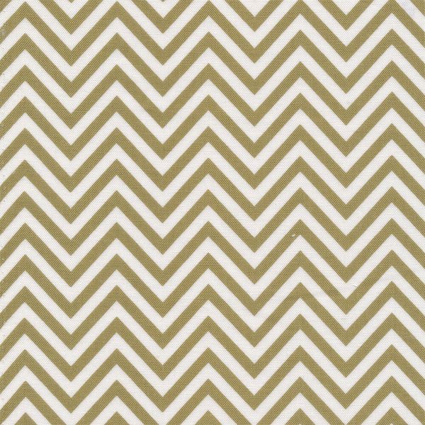 Ткань для пэчворка Peppy Бабушкин сундучок, отрез 50х55 см, 140 г/м², БС-02 зигзаг бл.зеленый, Peppy