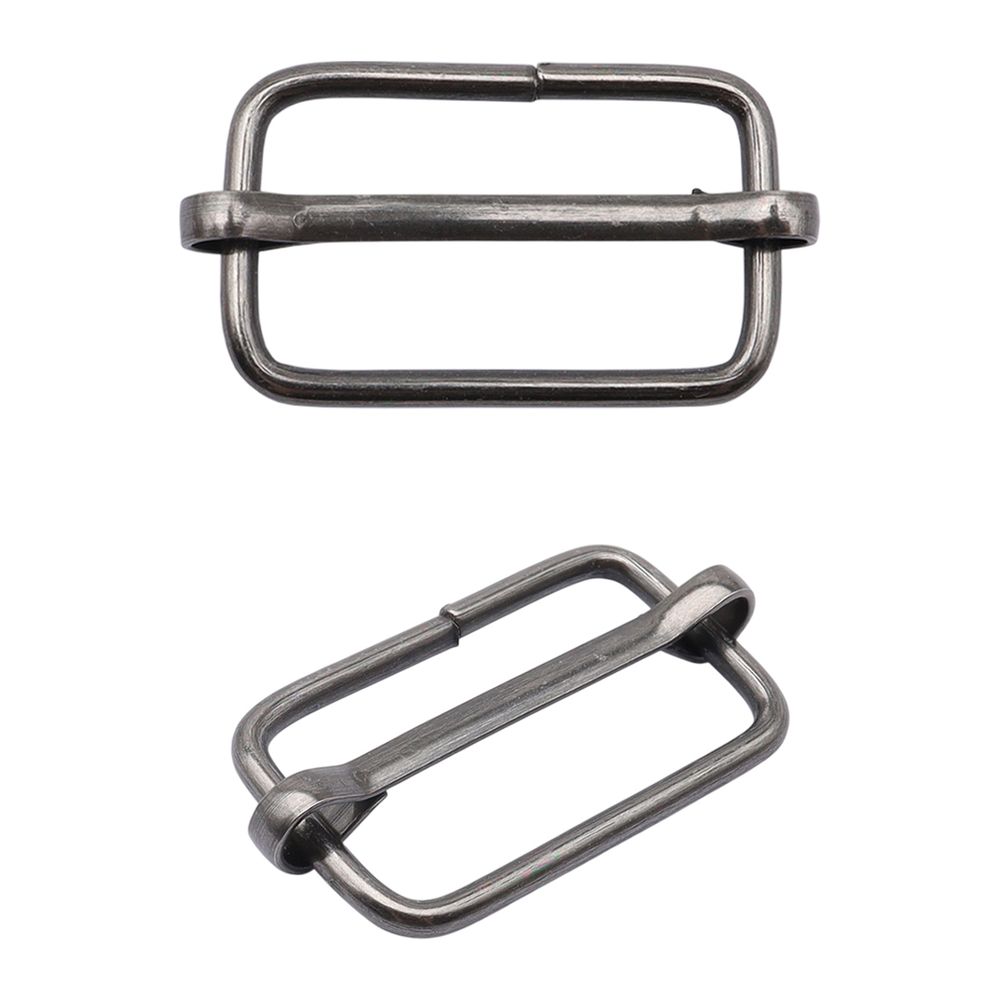 Рамка регулировочная 25 мм ушко (17х31 мм) (чер.никель), 100 шт