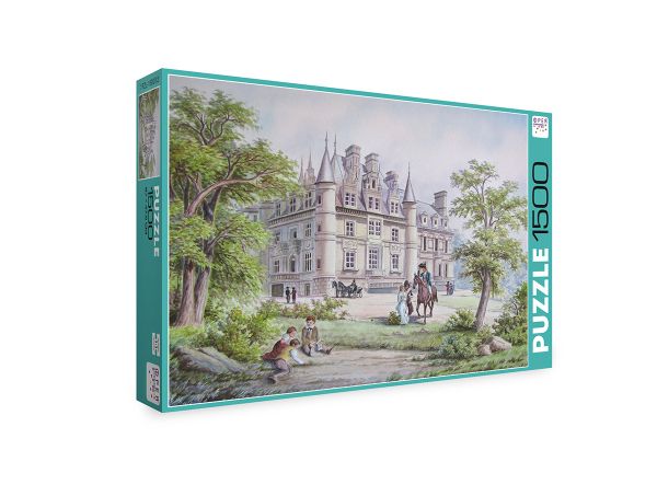 Пазл 1500 элементов, Дворцовый сад, PZL-1500/12, Фрея