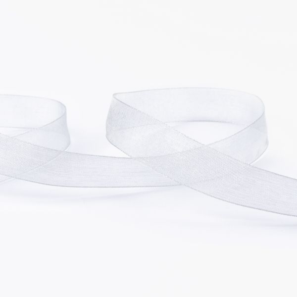 Лента капроновая (органза) 15.0 мм / 22.8±1 метра, 116 св.серый, Blitz OR-15